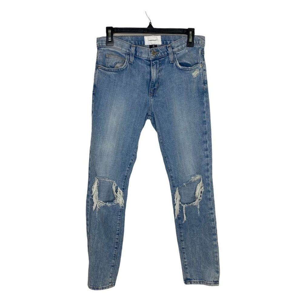 Current/Elliot women’s pants size 25 The Fling Nova Ripped - Picture 2 of 4